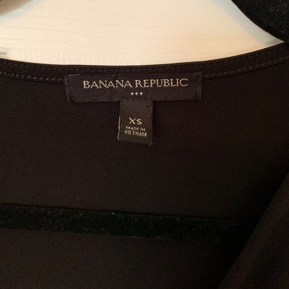 BANANA REPUBLIC S MIDID SLEEVE MINI DRESS - Picture 4 of 5